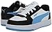 PUMA Unisex-Child, Caven 2.0, Puma Black-Team Light Blue-Puma White, Big Kid, Size 5