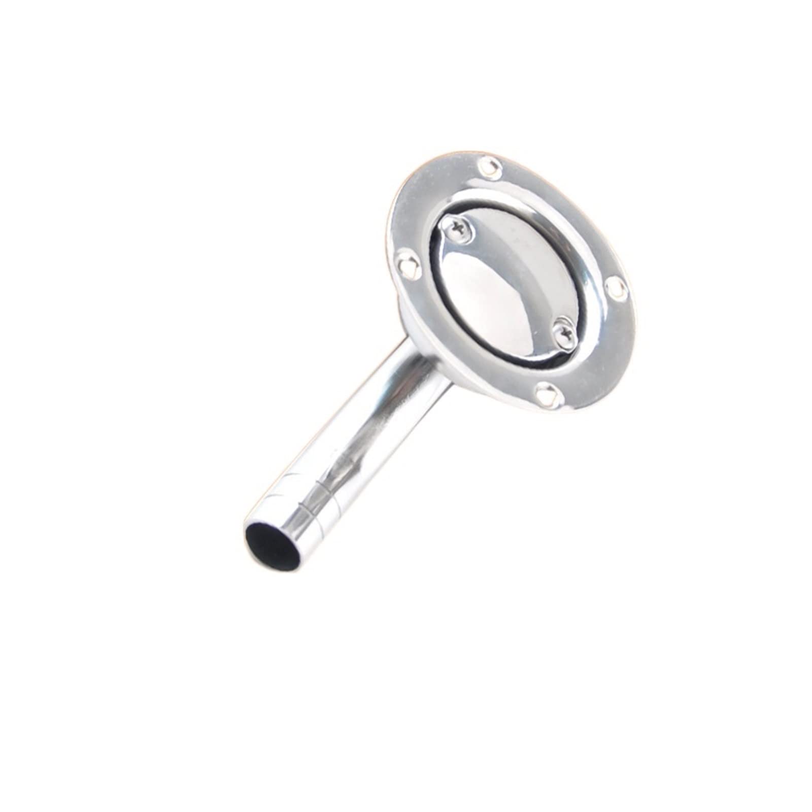 Kjueq Silver Exhaust Port 19Mm Fuel Tank Vent Hole Sus316 Ventilation Pipe Marine Hardware Yacht Accessories Fishing Boat Speedboat