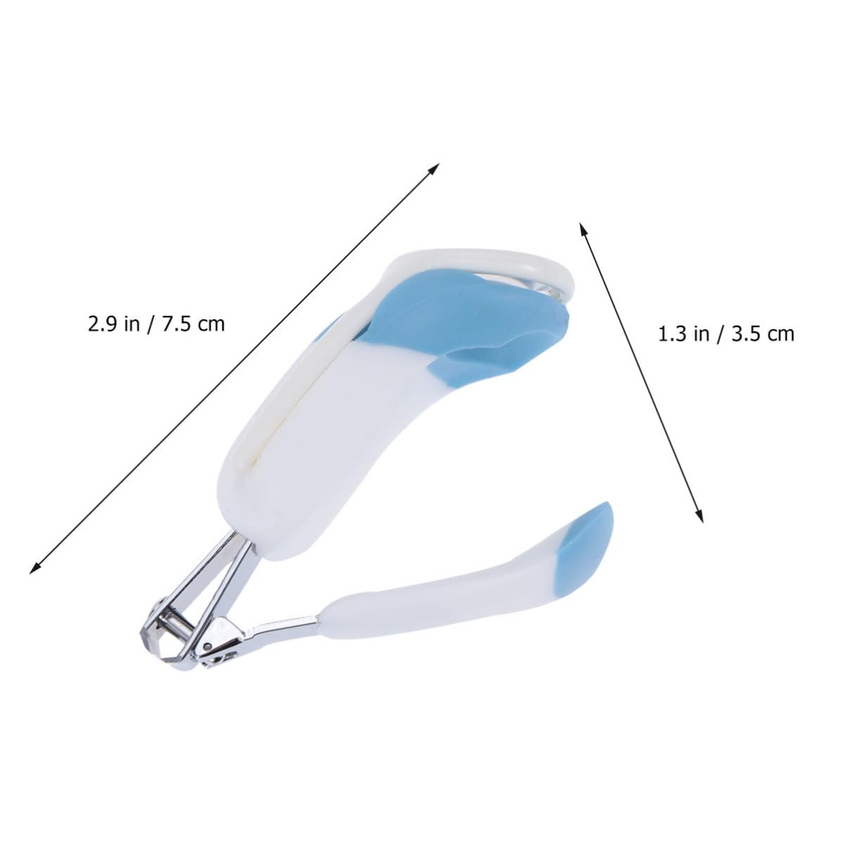 GALPADA Nail Clipper with Magnifying Glass Safe Nail Care for Boy Girl Design for Boys and Care Tools Blue