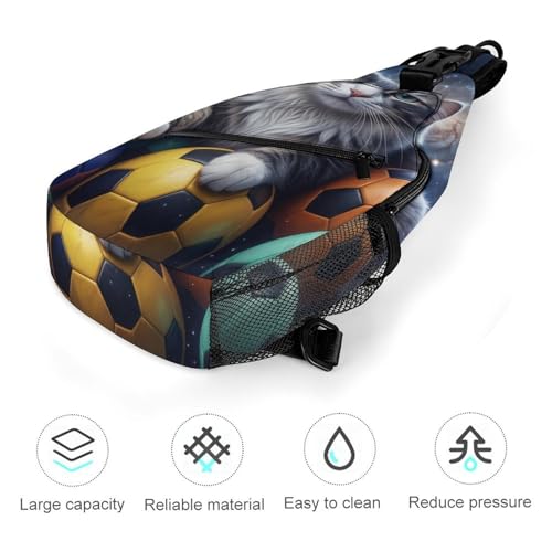 Mochila crossbody compacta para viaje y senderismo miniatura 5