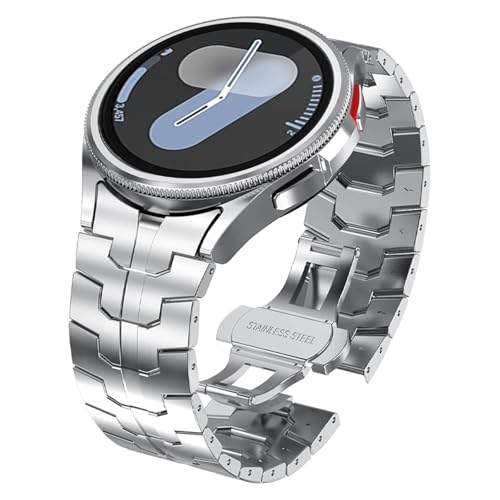 [nCS[] XeXX`[Xgbv Galaxy Watch 7 6 5 4 40mm 44mm 6 Classic 43mm 47mm ԂȂ^oh 5Pro 45mm uXbgΉ(Silver,Galaxy Watch 7 6 5