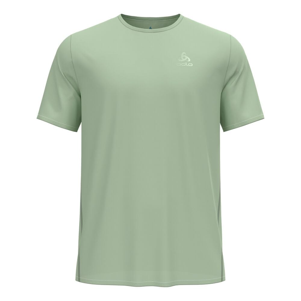 Odlo Herren Zeroweight Chill-Tec Tee Laufbekleidung Laufshirt Ambrosia - Salbei XL
