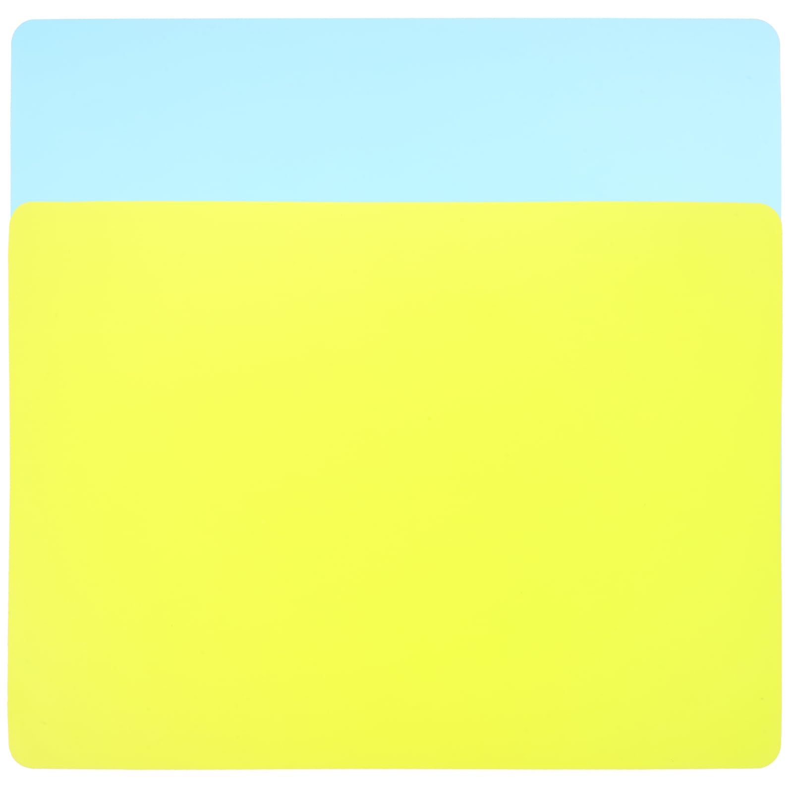 Toddmomy 2pcs Silicone Feeding Fun for Plates Lunch and Dining Babies Spill Mats Dinning Table