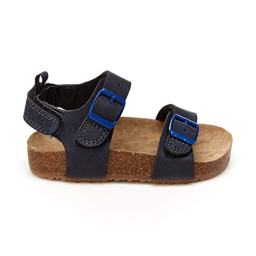 Carter's Boy's Aldus Sandal, Navy, 10 Toddler #TOP6