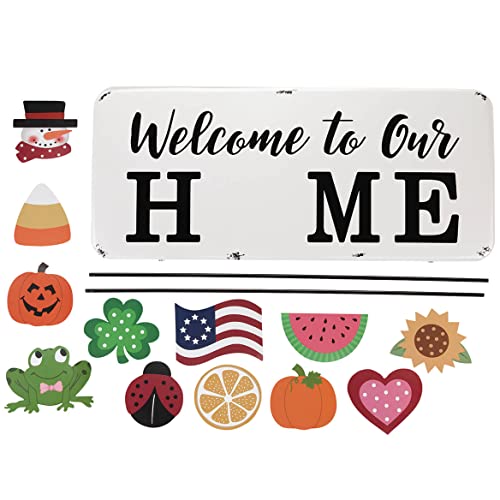Welcome Magnetic Seasonal Stake image