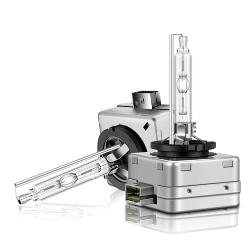 Erato D3S Bombillas Xenón HID para Coche, 6000K 35W Blanco Frío Diamante Bombilla Xenón Descarga 12V Reemplazo Kit de Conversión HID Ultra Brillante Mejora de Faros Impermeable, 2 Lámparas
