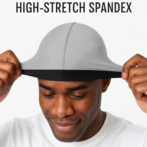 Image of Premium Durag Pack for Men, Silky Doo Rag Cap for 360 540 720 Waves