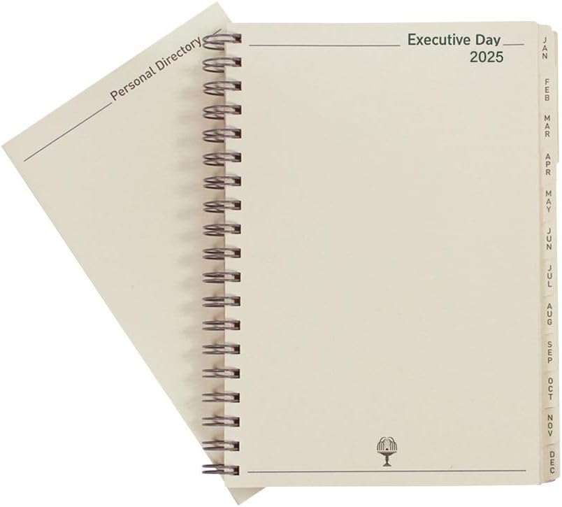 Collins Elite 2025 Diary for Business - Executive Day a Page Planner - Diary Refill - (1100R-25) - Premium Professional Organiser Refill with Luxury Paper