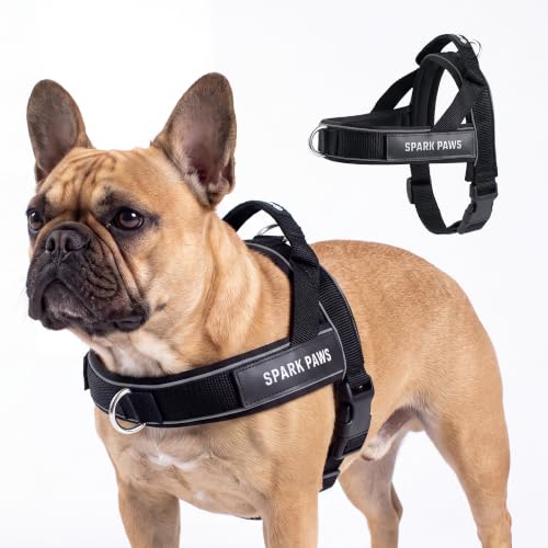 Image of Spark Paws No Pull Front Clip Dog Harness - Easy On, Padded and Lightweight