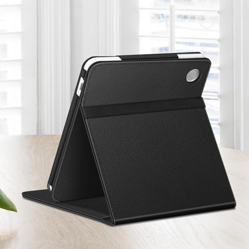 Image of Fintie Stand Case for 7 inch Kobo Libra Colour (2024) / Kobo Libra 2 (2021) eReader - [Multi-Angle Viewing] Slim Fit Vertical Stand Cover with Auto Sleep /Wake, Black