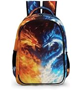 Amazon.com | GNEW Dragon Backpack for Kids Boys Girls, Cool Ice