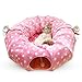 PETCUTE Juguetes Túneles para Gatos Juguete Interactivo en casa Camas para Gatos Conejo Túneles Plegable