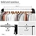 APEXCHASER Clothes Drying Rack Foldable, Stainless Steel Laundry Drying Rack Collapsible, Clothes Hanger for Sweater Baby Clothes Towel for Indoor & Outdoor, Portable Clothes Airer for Travel