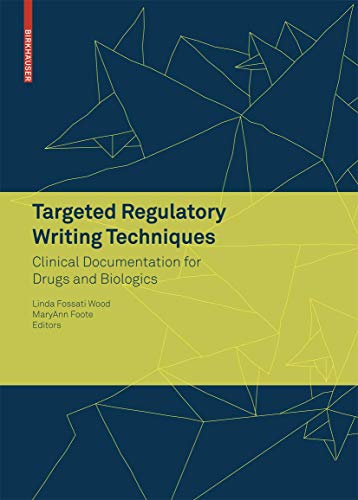 Portada de Targeted Regulatory Writing Techniques: Clinical Documents for Drugs and Biologics