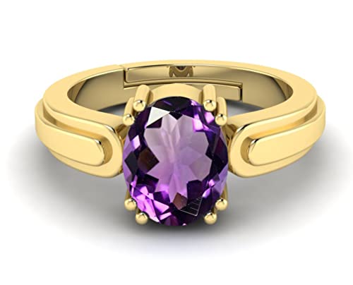 Bague améthyste authentique certifiée sans traitement pour éviter les fausses pierres