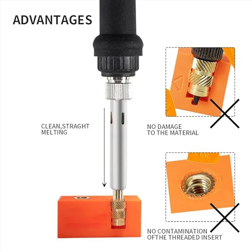 Inserts écrous M3 laiton pour fixer solidement les pièces 3D - 6