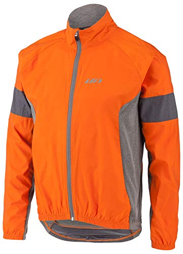 Louis Garneau, Men's Modesto 3 Bike Safety Windbreaker Jacket, Exuberan, S