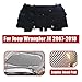 Compatible for Jeep Wrangler JK 2007-2018 2008 2009 2010 Car Engine Hood Pad Heat Insulation Cotton Mat Fireproof Cover Sound Accessories(Type C)