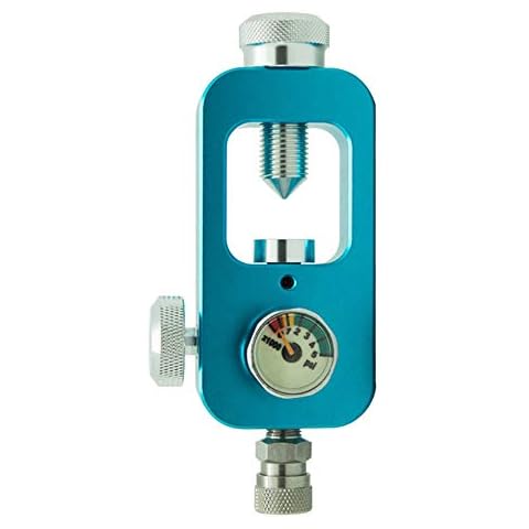 Gurlleu Scuba York Valve 4500psi PCP Paintball HPA Tank Refill Adapter (Blue) Cover