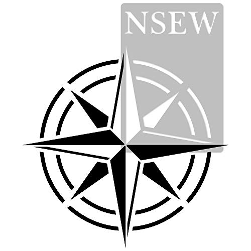 Riutilizzabile stencil da parete in