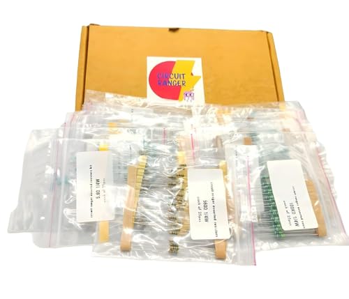 Image of Lalitha resistor kit box all value | resistor kit | resistor - 1000 Pieces, 40 Values, 1 /4 Watt, 5% Tolerance,
