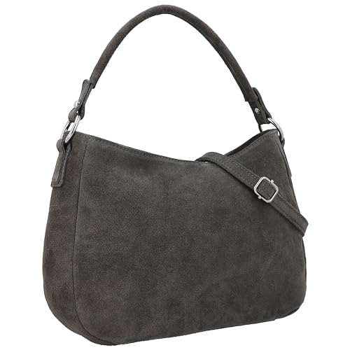 Gusti Leder Umhängetasche Marcella - Umhängetasche Ledertasche Shopper Handtasche Damen Grün Leder