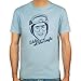 Produktbild Pixda T-Shirt Eddie The Eagle ::: Farbauswahl: SkyBlue, Sand oder weiß ::: Größen: S-XXL