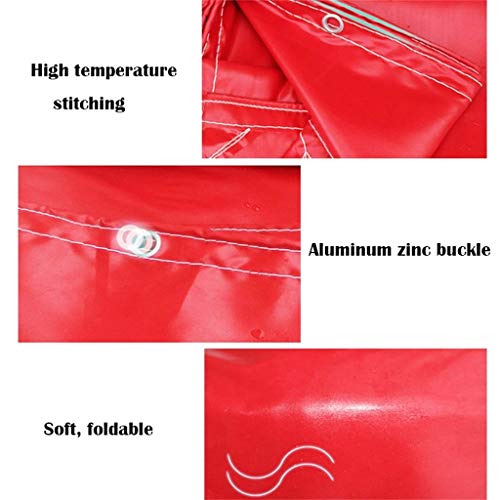 Bâche imperméable protégée contre les UV OKUOKA bâche robuste rouge