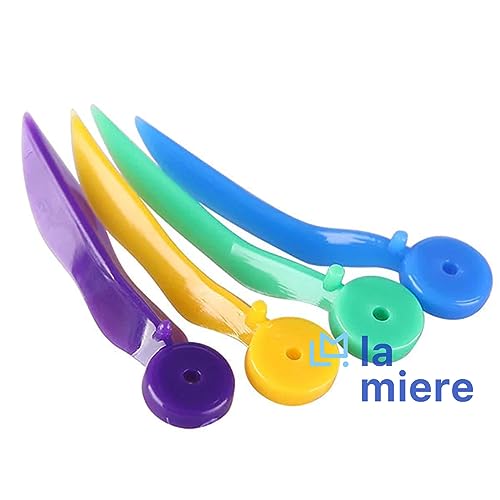 La Miere DENTAL WEDGES 100/Box Diastema Wedges, Disposable Plastic Poly-Wedges Dental Fixing Wedge thumb #1