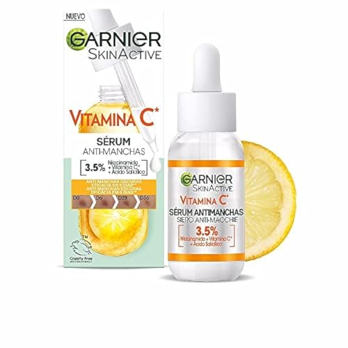 Garnier Anti Stain Serum with Vitamin C, Niacinamide and Salicylic Acid, Multicolor, multicoloured, 30 ml (Pack of 1)