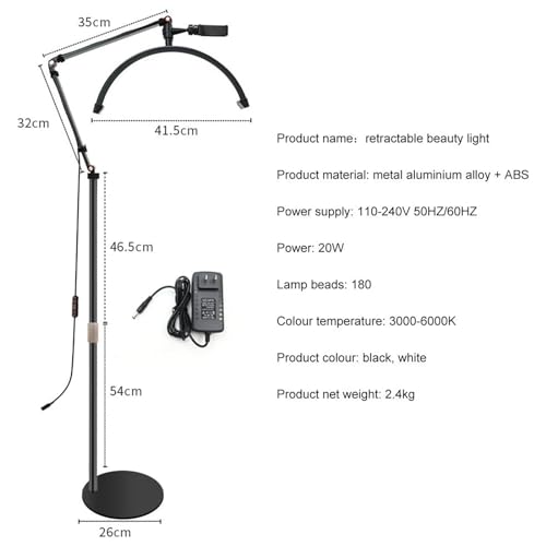 Lampe de beaute LED evite la fatigue visuelle pour services des sourcils