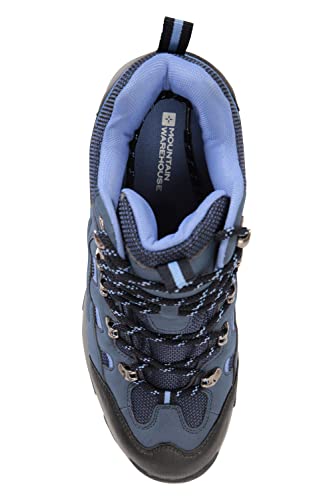 Mountain Warehouse Adventurer Womens Waterproof Hiking Boots Navy Womens Shoe Size 9 Us #TOP5