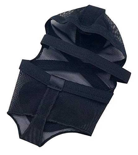 BELLYQUEEN Zapatillas Danza del Vientre Almohadillas de Baile Descalzo Ballet Tanga Pie Protectora Metatarso - Negro M 36-37