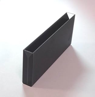 Micro Quartz Cuvette, Black Wall,10cm Lightpath 3.5ml, 1mm Slit