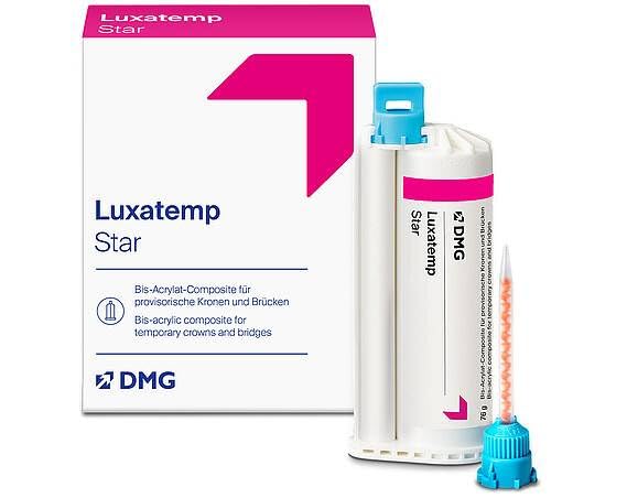 DMG 110910E Luxatemp Star Crown & Bridge Dental Material B1 76 Gm