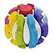 Chicco 00009374000000 Balle à Construire 2 en 1 2 IN 1 Babys ERSTER KREATIVBALL, Mehrfarbig
