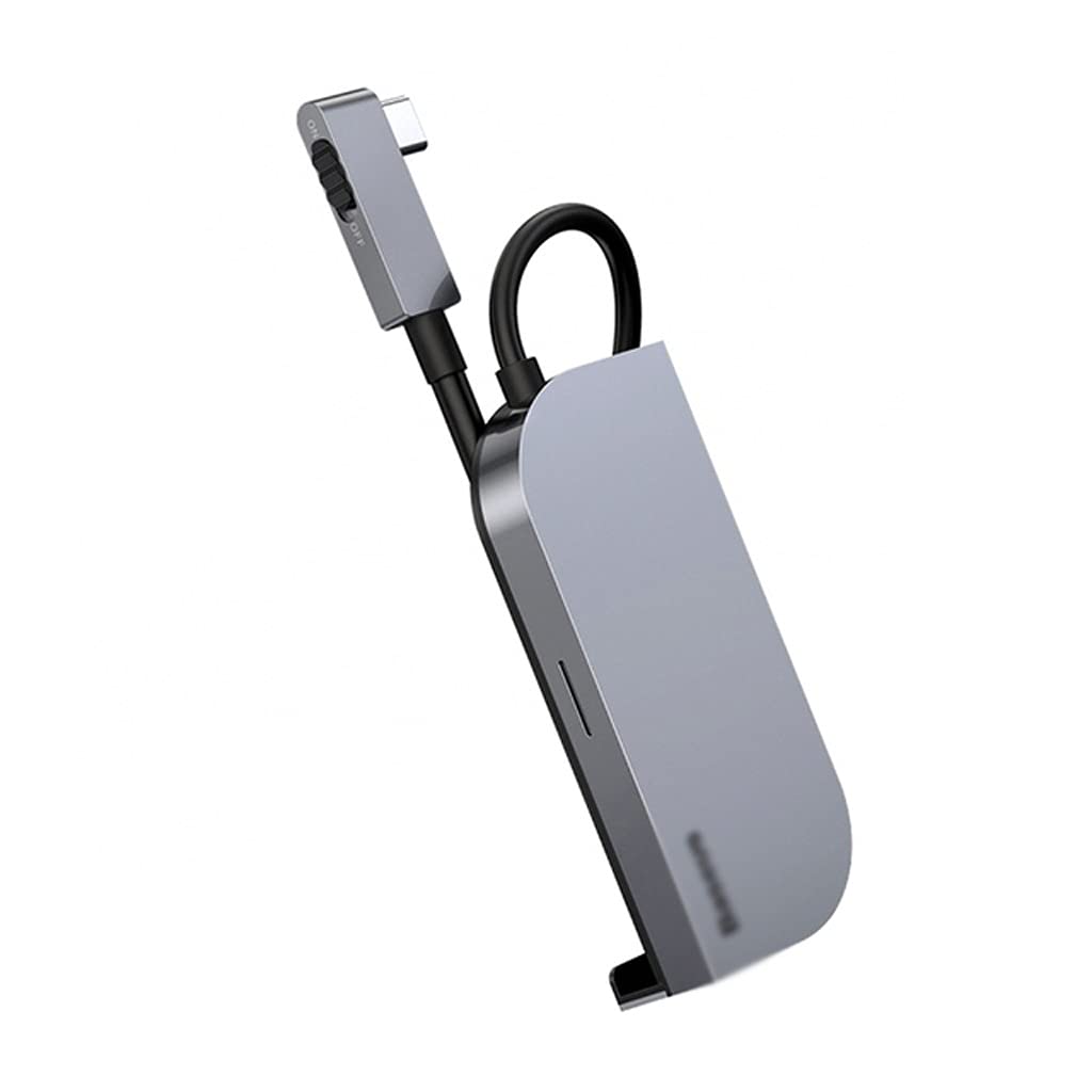 6 in 1 USB C HubType C Hub to 4K HD USB 3 0 PD Port 3 5mm