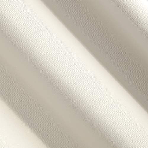 Sun Zero Soho Blackout Energy Efficient Grommet Curtain Single Panel, 54" x 95", Pearl Off-white, W 54" x L 95" (1 Panels) - Image 3