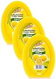 Airline Lufterfrischer Duftgel Citrus, 3 x 150 g