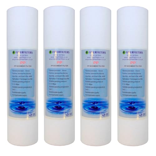 Finerfilters 10 Standard Sediment Filter 1 Micron 4 Pack