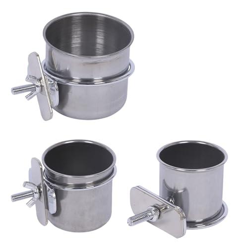 バードボウルトレーニングカップ給餌ボウルオウムケージおもちゃのおもちゃのおもちゃお話