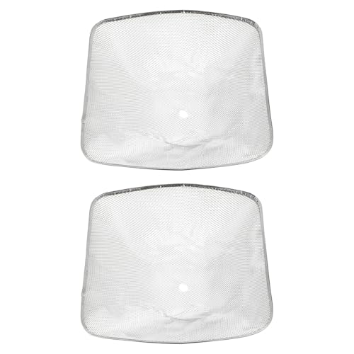 minkissy Filtros de Aceite para Campana Extractora Estilo Europeo, Malla de Aluminio Ligera y Absorbente de Grasa, 2 Piezas para Cocina y Restaurantes