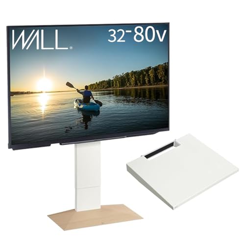 EQUALS イコールズ テレビ台 壁寄せテレビスタンド WALL V3 ロータイプ +棚板ラージサイズセット 32型〜80型対応 ホワイトオークベース (棚板:サテンホワイト)