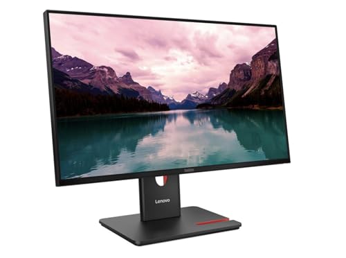 Image of Lenovo ThinkVision T24-40 24 inch Class Full HD LED Monitor - 16:9 - Eclipse Black