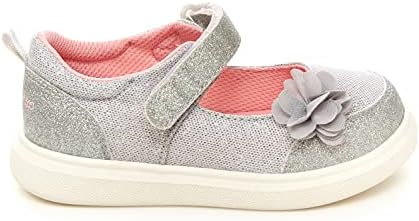 Stride Rite 360 Toddler and Little Kid Girls Gemma Dress Shoe, Silver | Image 4