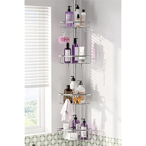 ESSEME Stainless Steel Corner Shower Caddy Cover