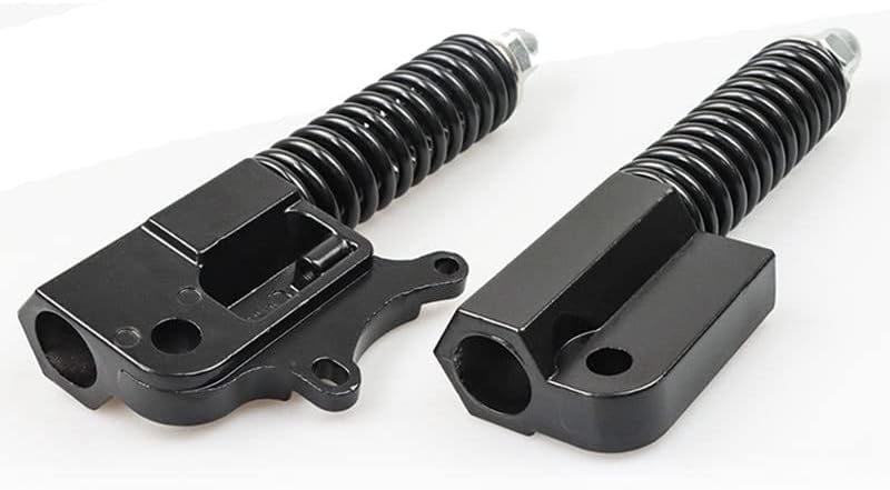 1Pair Pressurized Shock Absorber for Kugoo M4 Diameter Parts Hole Threaded Damping Parts - (Color: Black)