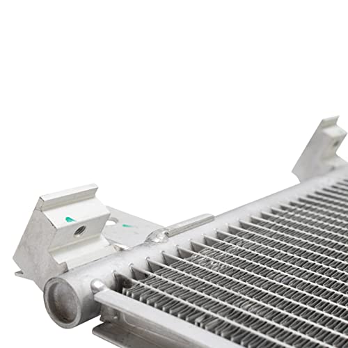 Image of TRQ A /C Condenser and Receiver Drier Assembly Compatible with 2015-2022 Ford F-150 2018-2022 Expedition 2018-2022 Lincoln Navigator