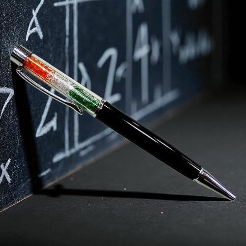 Image of LASER ART Personalized Tricolor Pen with Name Engraving | 0.4 mm Black Metal Ball Pen | Premium Gift Box | Corporate, Student & Office Writing Pen | Smooth Refillable Ink