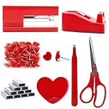 Red Desk Accessories, Red...